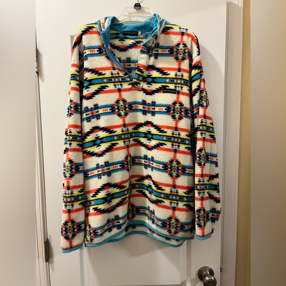 Southern Marsh Multicolor Patterned Jacket - Picture 2 of 3